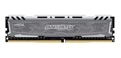 Memoria Crucial Ballistix Sport Lt Gray, 4gb Ddr4, 2400 Mhz