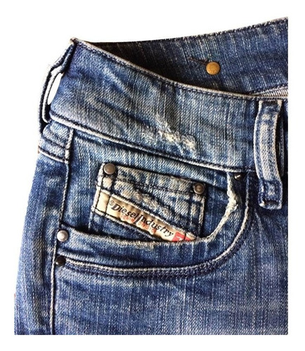 Diesel Calça Jeans Feminina 34 Importada Original Única Azul