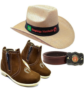bota de peao infantil