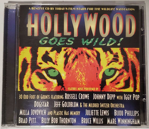 Cd Compilado Soundtrack | Hollywood Goes Wild! (covers By Je
