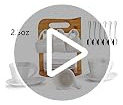 Juego De Tazas De Café Espresso De 6 Piezas, Juego De Tazas