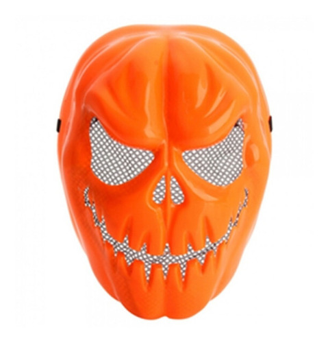 Mascara Calabaza Halloween Pvc Disfraz Terror Cosplay Flex