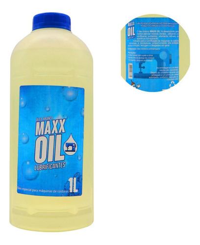 Óleo Para Maquina De Costura Industrial Maxx Oil 1l