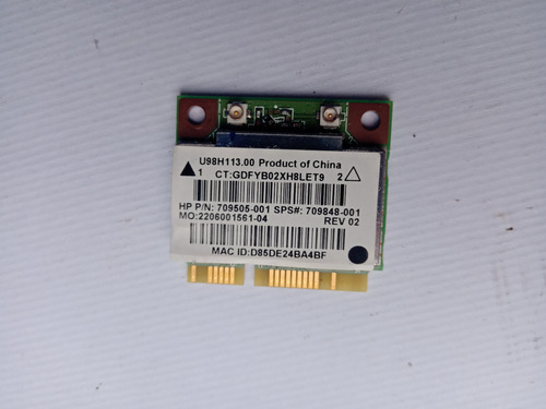 Tarjeta Wifi Hp 15 R005la Realtek Model Rtl8188ee Seminuev