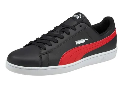 Tenis puma negros con rojo hotsell