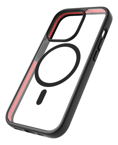 . Funda Prodigee Magneteek Para iPhone 15 Negra Transparente