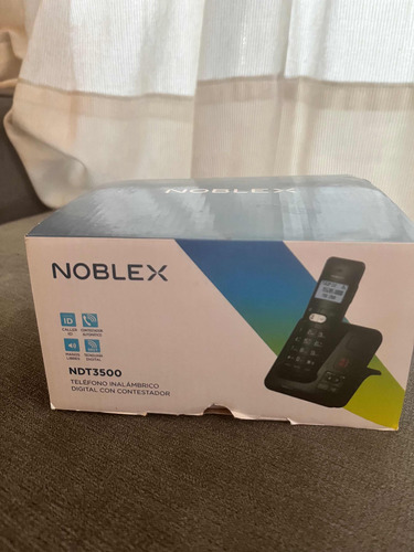 Teléfono Inalámbrico Con Contestador Noblex Ndt 3500 En Caja