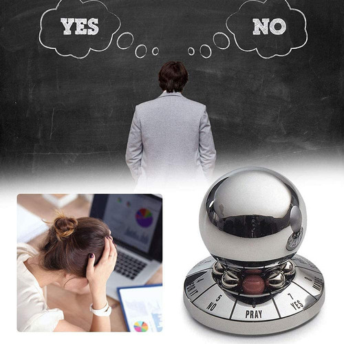 Decision Maker Metal Ball: Stress Relief Office Ner Toy