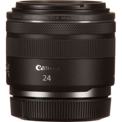 Lente Canon Rf 24mm F/1.8 Macro Is Stm Negro