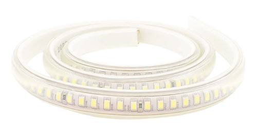 Cinta Led Tira 144 Led Silicona Luz Fria Por Metro