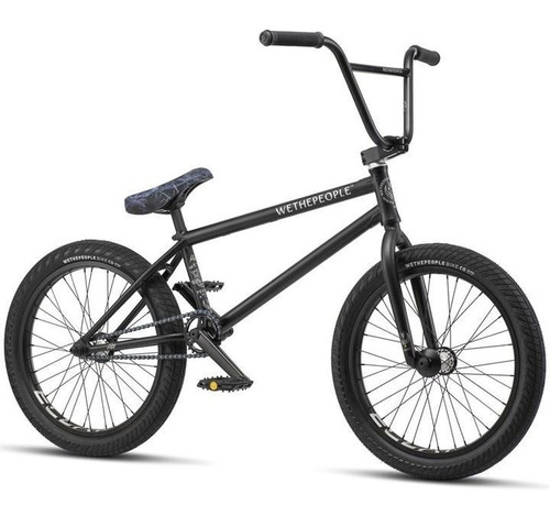 Bicicleta Bmx Wethepeople Crysis ¡full Cromo Pro! Negra