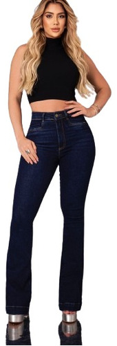 Calça Feminina Jeans Flare Gysa 7114