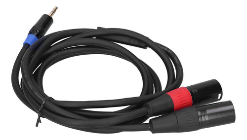 Cw Convertidor De Cable Estéreo De 3,5 Mm A Conector Dual