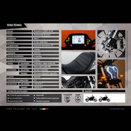 Imagen 8 de 8 de Benelli 502c