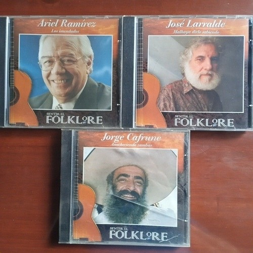 Folklore. Lote De 39 Cd. Artistas Varios.excelente Material (Usado)