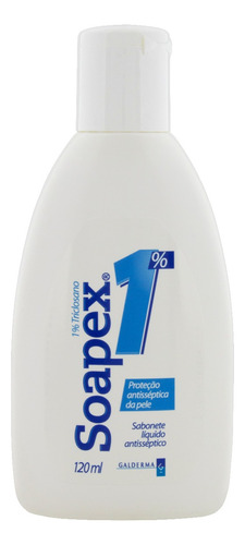 Sabonete Líquido Antisséptico 1% Soapex Frasco 120ml