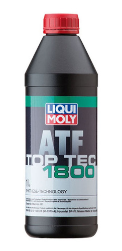 Aceite Liqui Moly Top Tec Atf 1800 Sintético Atf Múltiple 1l