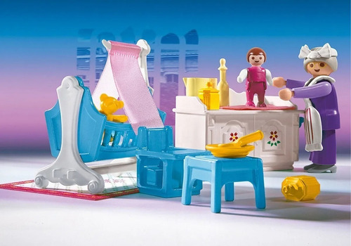 Playmobil 70893 Quarto Vitoriano Do Bebê - Dollhouse!