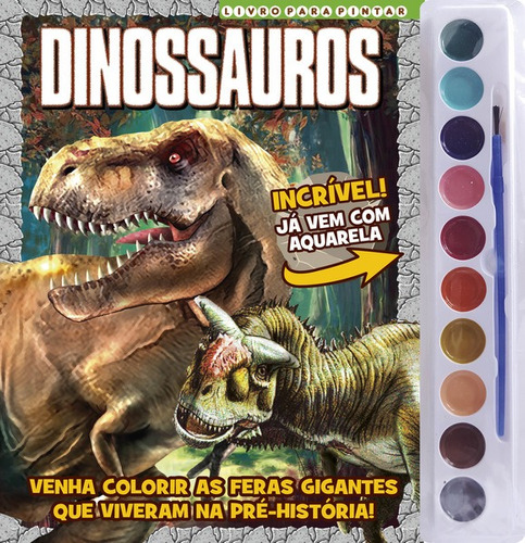 Dinossauros - Livro Para Pintar - 04ed/21