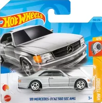 Comprar Hot Wheels 89 Mercedes-benz 560 Sec Amg Original Escala 1:64