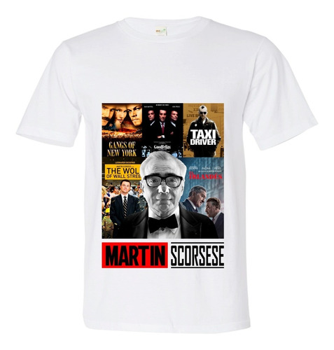 Remera Martin Scorsese ( 8 Modelos)