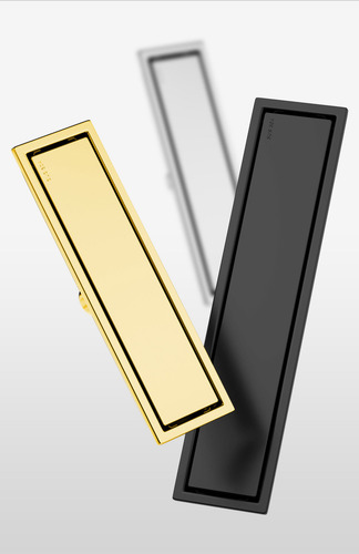 Heaimo 10*60cm Coladera De Acero Inoxidable Invisible Piso Desagüe