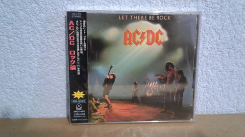 Ac Dc  Let There Be Rock  ( Edicion Japonesa )