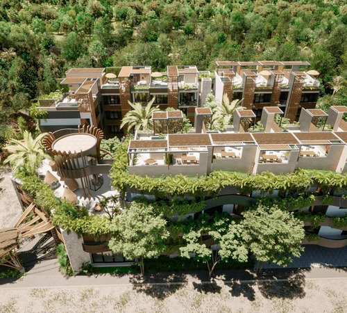 Departamento En Venta En Tulum Con Pungle Pool Privado A 7 Minutos Del Mar