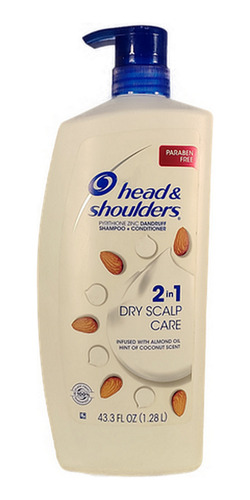 Shampoo Head&shoulders 2 En 1 Dry Scalp Care 1280 Ml