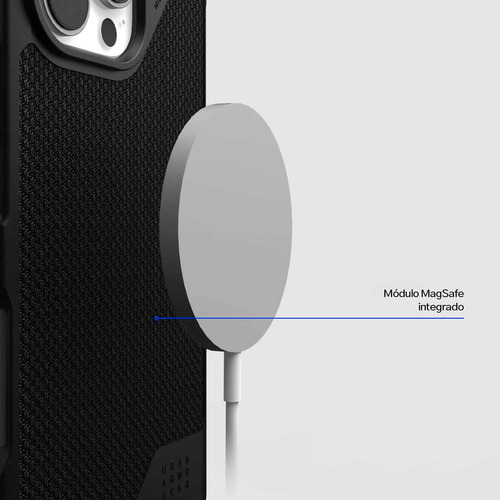 Case Negro Uag Mlt Para iPhone 16 Pro Max Con Magsafe