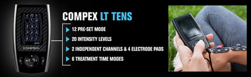 Compex Lt Tens Estimulador Dolor Molestia Muscular Portatil