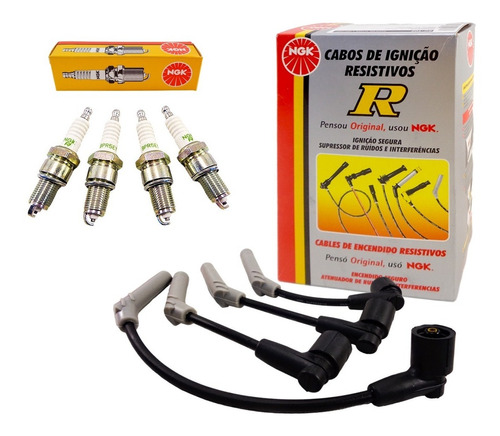 Kit Cables+bujias Ngk Chevrolet Spark 1.0