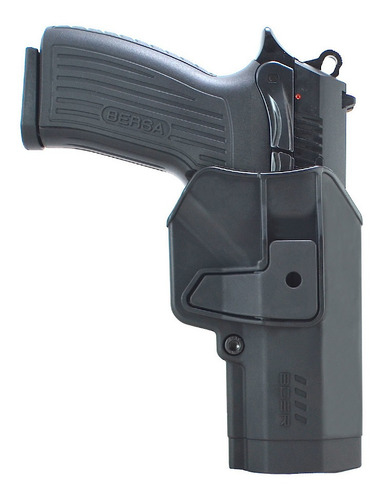Imagen 4 de 7 de Funda Nivel 2 Pistolera Táctica De Polímero P/ Bersa Tpr9