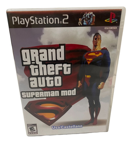 Gta Superman Mod Play 2 Com Capa E Pôster Ps2