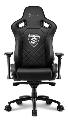 Imagen 2 de 3 de Silla Gamer Sharkoon Skiller Sgs4 Bk