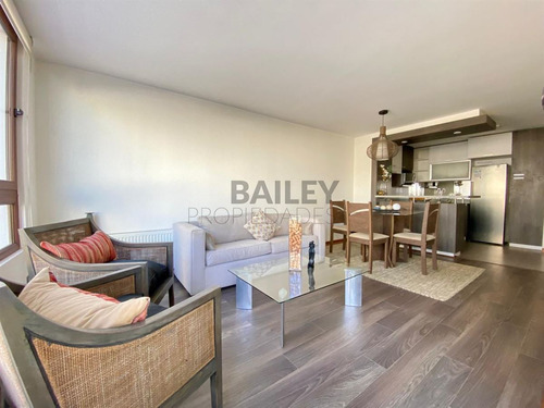 Departamento En Arriendo Amoblado De 2 Dorm. En Concón