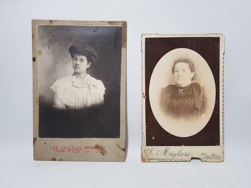 Imagen 4 de 7 de Antiguas Fotos De Estudio Siglo Xix 1900 Mujeres Mag 57410
