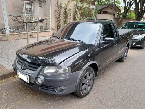 Comprar Picape Volkswagen Saveiro 1.6 G4 Titan Flex Preto 2009 em  Hortolândia-SP