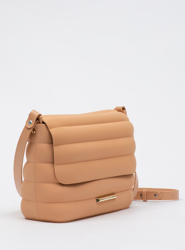 Bolsa Petite Jolie Puffer Bag Ii Avela Pj11234 Cor Caramelo