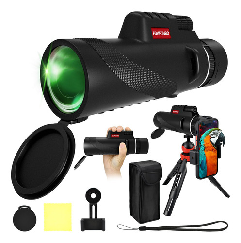 Edufunbo - Telescopio Monocular De 12 X 50 Pulgadas Para Sma