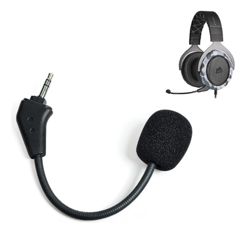 Sqrmekoko Hs70 Mic, Reemplazo De Micrófono De Boom Para Cors
