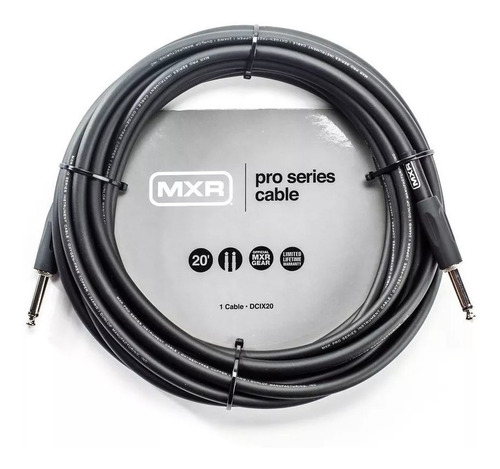 Cable De Instrumento Mxr Dcix-20 6 Mts Recto
