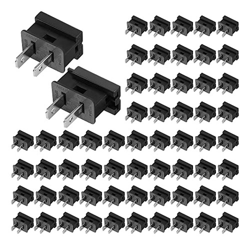 60pcs Christmas Light Male Vampire Plug,spt-1 Black Gil...