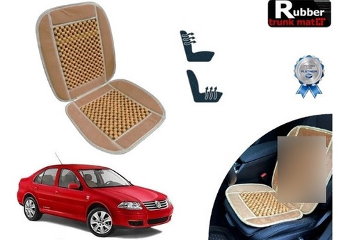 Cubre Respaldo Beige Asiento Bolitas Jetta Clasico 2016