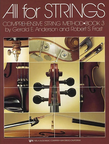 Método All For Strings Para Violino - Volume 3 (original)