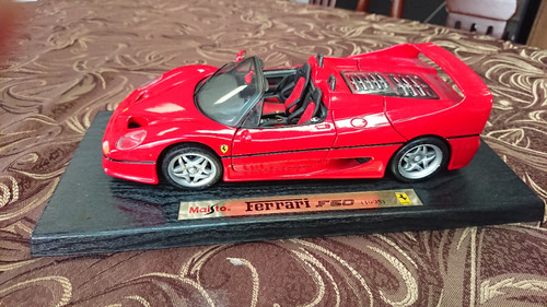 Ferrari F50 Escala 1:18 Rojo Maisto