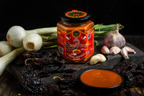 Pack 3 Salsas Chipotle Ahumado 280g Bravr Que Picante
