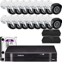 Comprar Kit 16 Câmeras Ip Intelbras Nvd 1416 Câmeras Vip 1230 Onvif