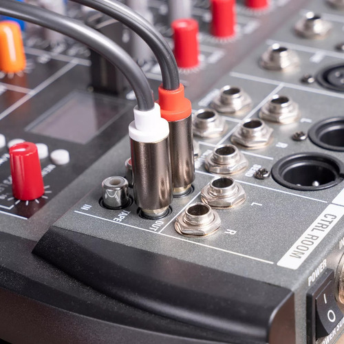 Cable 456 Dual Rca Macho A 2 Xlr Hembra 1.5 Metros Profesion