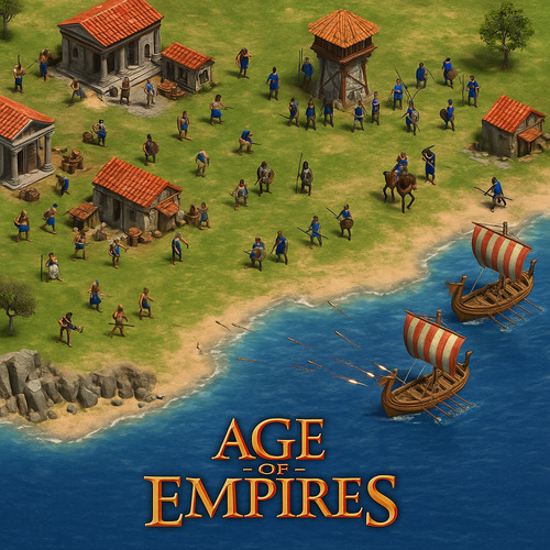 Coleccíon Age Of Empires 1, 2, 3 + Mythology Extended - Pc (Usado)